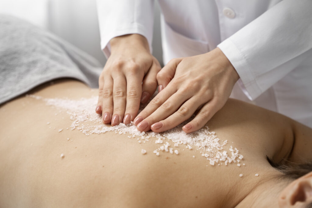 Body Massage and Signature Salt Scrub
